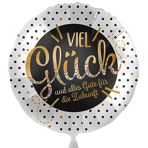 Folienballon Ruhestand 'Viel Glück - Alles Gute für die Zukunft' Geschenk Rentner Kollegin Kollege zum Rentenbeginn, ungefüllt, Helium geeignet Folienballon Ruhestand 'Viel Glück - Alles Gute für die Zukunft' Geschenk Rentner Kollegin Kollege zum Rentenbeginn, ungefüllt, Helium geeignet von Libetui