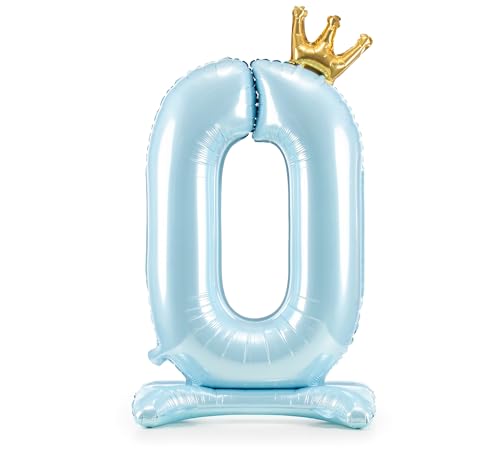 Folienballon Zahl 0 Geburtstag XXL Ballon 0 Blau mit Standfuß selbststehend Ballon für 10. Geburtstag, 20. Geburtstag Junge Mädchen Luftballon Zahl 0 Blau mit goldener Krone Folienballon Zahl 0 Geburtstag XXL Ballon 0 Blau mit Standfuß selbststehend Ballon für 10. Geburtstag, 20. Geburtstag Junge Mädchen Luftballon Zahl 0 Blau mit goldener Krone von Libetui