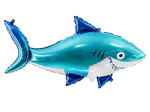 XXL Folienballon Haifisch Ballon Hai Geburtstag Deko Kindergeburtstag Dekoballon Shark Party Motto Unterwasserwelt Piraten Meere XXL Folienballon Haifisch Ballon Hai Geburtstag Deko Kindergeburtstag Dekoballon Shark Party Motto Unterwasserwelt Piraten Meere von Libetui