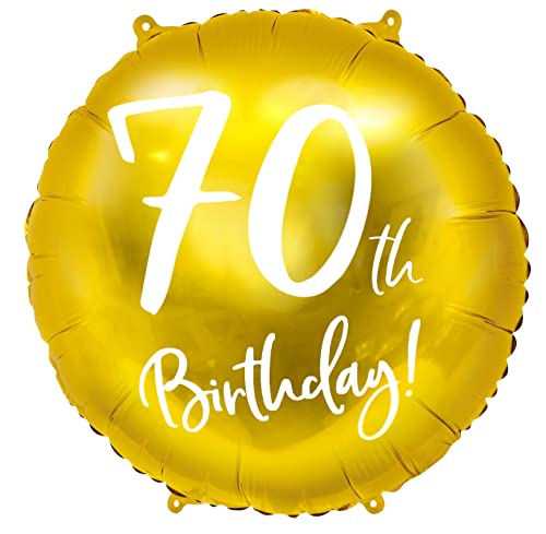 Luftballon 70. Geburtstag Ballon 70 Gold Folienballon 70 Luftballon 70th Birthday Deko 70. Geburtstag Frauen Männer Folienluftballon 45cm Heliumballon Zahl 70 Luftballon 70. Geburtstag Ballon 70 Gold Folienballon 70 Luftballon 70th Birthday Deko 70. Geburtstag Frauen Männer Folienluftballon 45cm Heliumballon Zahl 70 von Libetui