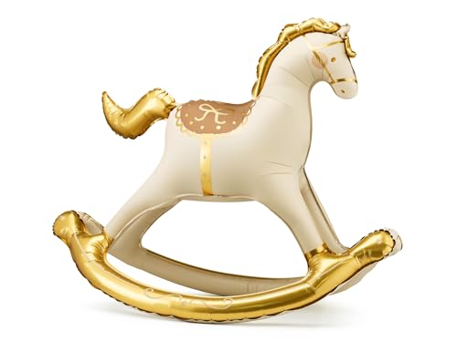 XXL Folienballon Schaukelpferd süßes Pony Pferd Ballon selbststehend Deko Geburtstag Kindergeburtstag Mädchen Junge Babyparty Geschenk Kinder XXL Folienballon Schaukelpferd süßes Pony Pferd Ballon selbststehend Deko Geburtstag Kindergeburtstag Mädchen Junge Babyparty Geschenk Kinder von Libetui