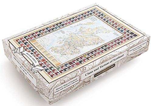 Clans And Tartans of Scotland Puzzle, 1000 Teile, 690 mm x 480 mm (jg) von Licensed