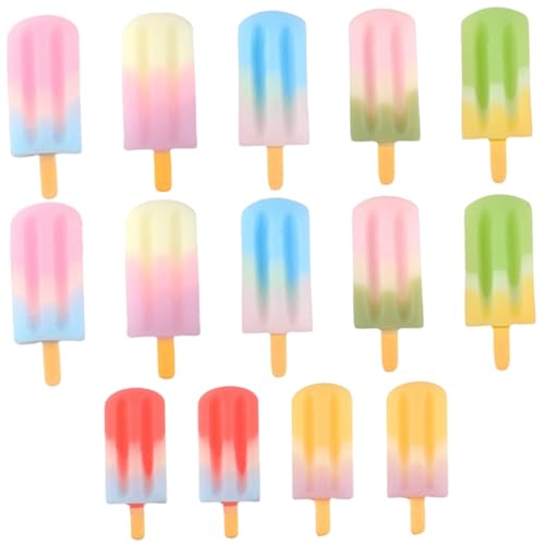 Künstliche Eiscreme, 14pcs gefälschte Eiscreme, realistische Simulation gefälschte Requisiten Harz Lebensmittelmesseltiermodell für Heimgeschäfte Inszenierende Dekoration Display Requisiten Künstliche Eiscreme, 14pcs gefälschte Eiscreme, realistische Simulation gefälschte Requisiten Harz Lebensmittelmesseltiermodell für Heimgeschäfte Inszenierende Dekoration Display Requisiten von Licsaliwe