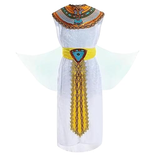Licsaliwe Ägyptisches Kostüm elegantes weiches Kleopatra-Kostüm für Damen ägyptische Accessoires für Cosplay-Halloween-Party-Bühnenauftritte Licsaliwe Ägyptisches Kostüm elegantes weiches Kleopatra-Kostüm für Damen ägyptische Accessoires für Cosplay-Halloween-Party-Bühnenauftritte von Licsaliwe