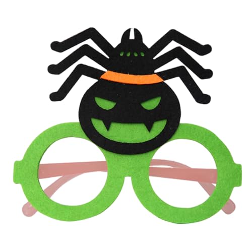 Licsaliwe Halloween-Sonnenbrille fluoreszierende Spinnenbrillenfassung mit leuchtendem Bein Halloween-Partygeschenke für Cosplay und Foto-Requisiten Grün Licsaliwe Halloween-Sonnenbrille fluoreszierende Spinnenbrillenfassung mit leuchtendem Bein Halloween-Partygeschenke für Cosplay und Foto-Requisiten Grün von Licsaliwe