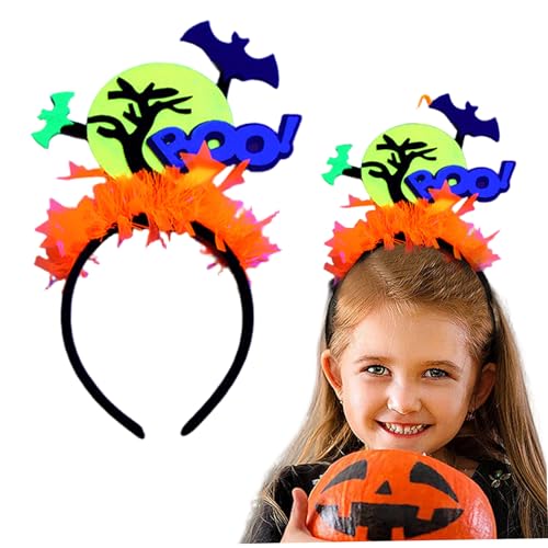 Licsaliwe Halloween-Stirnband Haarschleife mit fluoreszierendem Mond und totem Baum elastisches Halloween-Haar-Accessoire für Cosplay und Foto-Requisite Licsaliwe Halloween-Stirnband Haarschleife mit fluoreszierendem Mond und totem Baum elastisches Halloween-Haar-Accessoire für Cosplay und Foto-Requisite von Licsaliwe