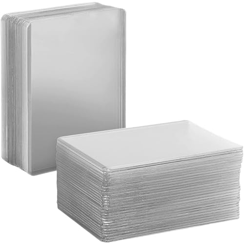 Licsaliwe Kartenhülsen, 160 Prozent wasserdichte staubfeste Sparer für Handelskarten Aufbewahrung (4x3 '') von Licsaliwe