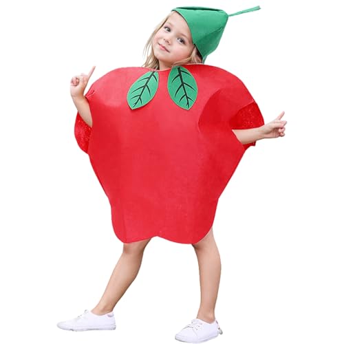 Licsaliwe Obstkostüme für Kinder realistische Kinderkostüme mit exquisiten Drucken Partykleid mit lockerem Ausschnitt und Kapuze für Jungen und Mädchen Licsaliwe Obstkostüme für Kinder realistische Kinderkostüme mit exquisiten Drucken Partykleid mit lockerem Ausschnitt und Kapuze für Jungen und Mädchen von Licsaliwe