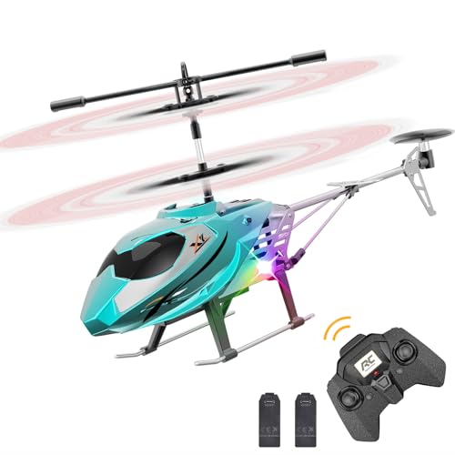 Lidasen 2.4G Ferngesteuerter Hubschrauber für Kinder, Indoor RC Helikopter Flugzeug Spielzeug mit 3,5 Kanäle & LED-Licht & Gyro, Höhenhaltung, Start mit Einer Taste, Geschenk für Jungen, Mädchen Lidasen 2.4G Ferngesteuerter Hubschrauber für Kinder, Indoor RC Helikopter Flugzeug Spielzeug mit 3,5 Kanäle & LED-Licht & Gyro, Höhenhaltung, Start mit Einer Taste, Geschenk für Jungen, Mädchen von Lidasen