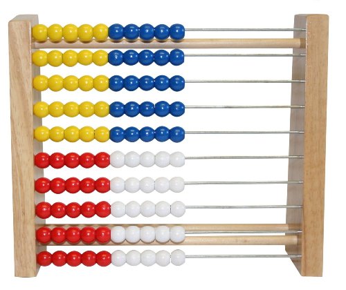 Valoro 790/030/0000 - Abakus, Holzrechenrahmen mit 100 Kugeln, 21 x 18 cm Valoro 790/030/0000 - Abakus, Holzrechenrahmen mit 100 Kugeln, 21 x 18 cm von Liderpapel