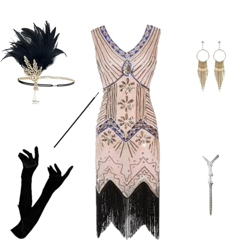 20er Jahre Kostüm Damen, Faschingskostüme Damen mit 20er Jahre Kleid Accessoires, Karneval Kostüm Damen, Flapper Kleid 166er Jahre Mit Pailletten Fransenkleid, Charleston Kleid, Peaky Blinders, Gatsby 20er Jahre Kostüm Damen, Faschingskostüme Damen mit 20er Jahre Kleid Accessoires, Karneval Kostüm Damen, Flapper Kleid 166er Jahre Mit Pailletten Fransenkleid, Charleston Kleid, Peaky Blinders, Gatsby von Lidssacde