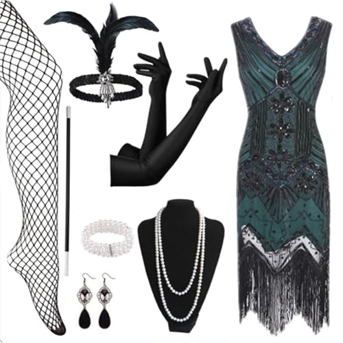 20er Jahre Kostüm Damen, Faschingskostüme Damen mit 20er Jahre Kleid Accessoires, Karneval Kostüm Damen, Flapper Kleid 197er Jahre Mit Pailletten Fransenkleid, Charleston Kleid, Peaky Blinders, Gatsby 20er Jahre Kostüm Damen, Faschingskostüme Damen mit 20er Jahre Kleid Accessoires, Karneval Kostüm Damen, Flapper Kleid 197er Jahre Mit Pailletten Fransenkleid, Charleston Kleid, Peaky Blinders, Gatsby von Lidssacde