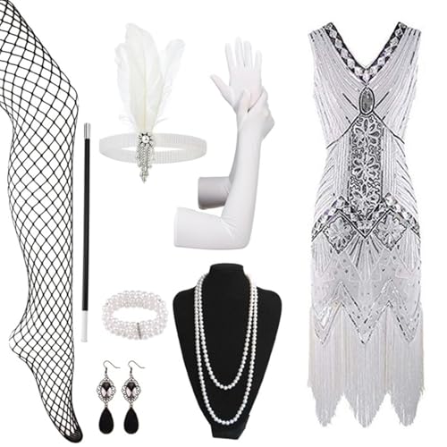 20er Jahre Kostüm Damen, Faschingskostüme Damen mit 20er Jahre Kleid Accessoires, Karneval Kostüm Damen, Flapper Kleid 219er Jahre Mit Pailletten Fransenkleid, Charleston Kleid, Peaky Blinders, Gatsby 20er Jahre Kostüm Damen, Faschingskostüme Damen mit 20er Jahre Kleid Accessoires, Karneval Kostüm Damen, Flapper Kleid 219er Jahre Mit Pailletten Fransenkleid, Charleston Kleid, Peaky Blinders, Gatsby von Lidssacde