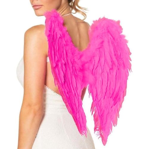 Lidssacde Engel Kostüm Damen - Engelsflügel Kostüm Damen Engel und Teufel Flügel Engelskostüm Devil Costume für Halloween Karneval von Lidssacde