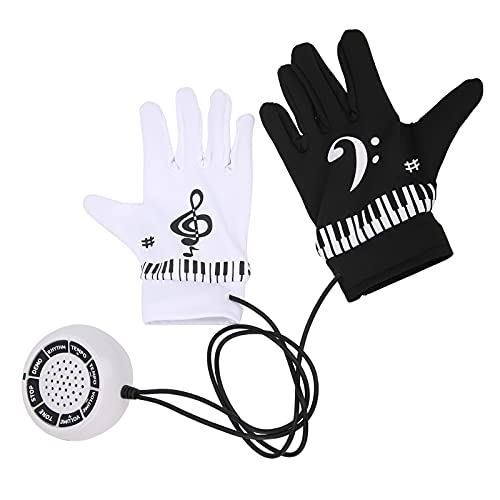 LiebeWH Elektronische Klavierhandschuhe, Spielbare, Interaktive Klaviermusikhandschuhe, Handübungen, Tastaturinstrument mit Lautsprechern für Kinder und Erwachsene LiebeWH Elektronische Klavierhandschuhe, Spielbare, Interaktive Klaviermusikhandschuhe, Handübungen, Tastaturinstrument mit Lautsprechern für Kinder und Erwachsene von LiebeWH