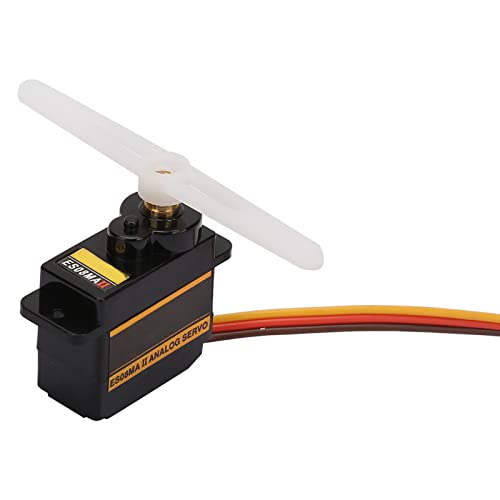 LiebeWH Metal Gear Servo Set Mini Metal Gear Analog Servo für EMAX ES08MA II 12G 1,8 Kg 10 Sekunden Hochgeschwindigkeitsanalog LiebeWH Metal Gear Servo Set Mini Metal Gear Analog Servo für EMAX ES08MA II 12G 1,8 Kg 10 Sekunden Hochgeschwindigkeitsanalog von LiebeWH
