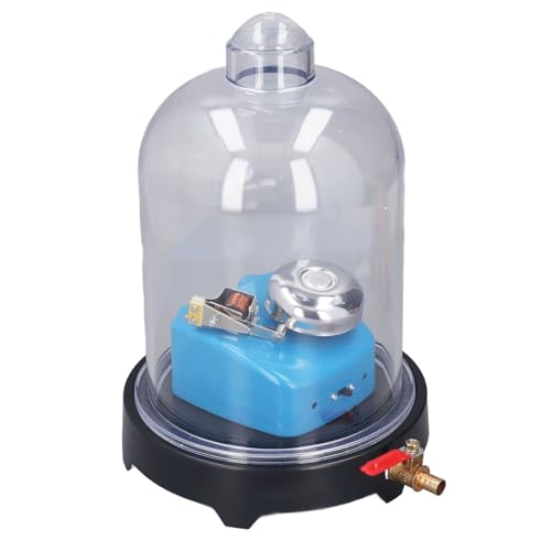 Vakuum Sound Glas Vakuum Demonstrationsset Vakuumglocke PVC-Material Batteriebetrieben Tolles Lehrmittel für das Klassenzimmer Labor Vakuum Sound Glas Vakuum Demonstrationsset Vakuumglocke PVC-Material Batteriebetrieben Tolles Lehrmittel für das Klassenzimmer Labor von LiebeWH
