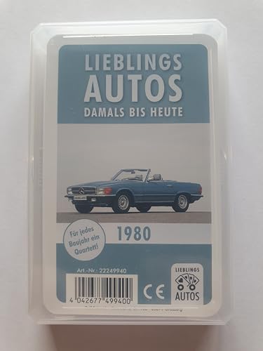 Lieblings Autos Auto Quartett 1980 Baujahr Geburtsjahr 45. Geburtstag Geschenk Spielkarten Neu Lieblings Autos Auto Quartett 1980 Baujahr Geburtsjahr 45. Geburtstag Geschenk Spielkarten Neu von Lieblings Autos