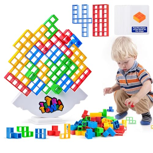 48 PCS Tetra Tower, Tetra Tower Spiel Erwachsene, Tetris Tower Balance Game, Tetris Tower, FöRderung Der Hand-Auge-Koordination, Kinderspiel Geburtstag Geschenk Junge Mädchen Teenager 48 PCS Tetra Tower, Tetra Tower Spiel Erwachsene, Tetris Tower Balance Game, Tetris Tower, FöRderung Der Hand-Auge-Koordination, Kinderspiel Geburtstag Geschenk Junge Mädchen Teenager von Liekadijiae