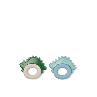 LIEWOOD Beißring Jasmin 2er-Pack mustard peppermint mix von Liewood