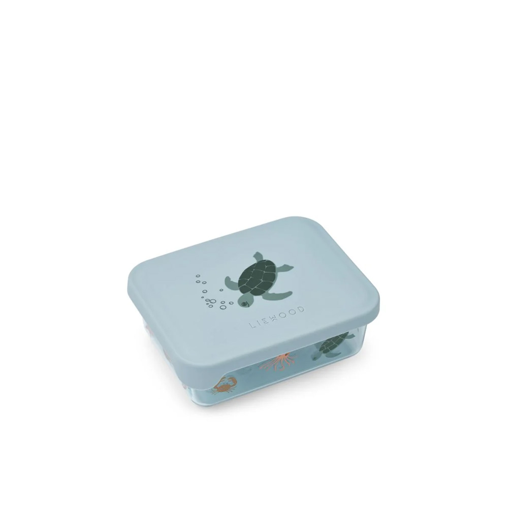 Liewood Ako Tritan Snack Box - Sea Creature/Sandy Liewood Ako Tritan Snack Box - Sea Creature/Sandy von Liewood