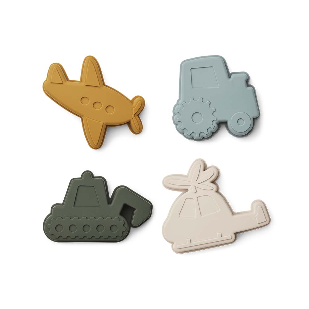 Liewood Gill Sand Moulds 4-Pack Liewood Gill Sand Moulds 4-Pack von Liewood