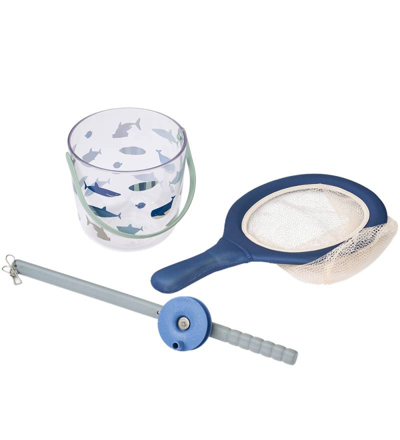 Liewood Krabbenangelset - Cora Krabbe - Shark/Dove Blue - Liewood - One Size - Sandspielzeug Liewood Krabbenangelset - Cora Krabbe - Shark/Dove Blue - Liewood - One Size - Sandspielzeug von Liewood