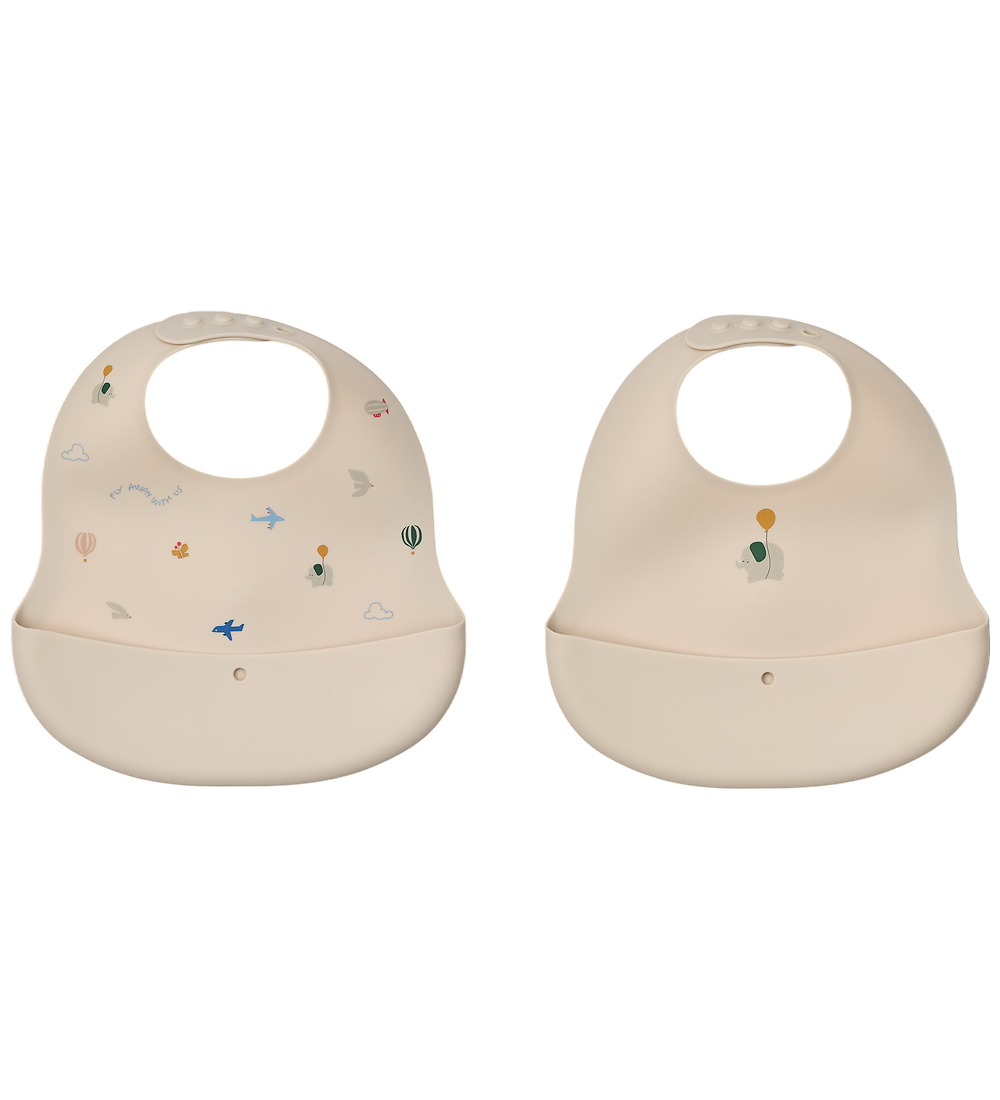 Liewood Lätzchen - Silikon - 2er-Pack - Ember - Flying/Sandy - Liewood - One Size - Lätzchen Liewood Lätzchen - Silikon - 2er-Pack - Ember - Flying/Sandy - Liewood - One Size - Lätzchen von Liewood