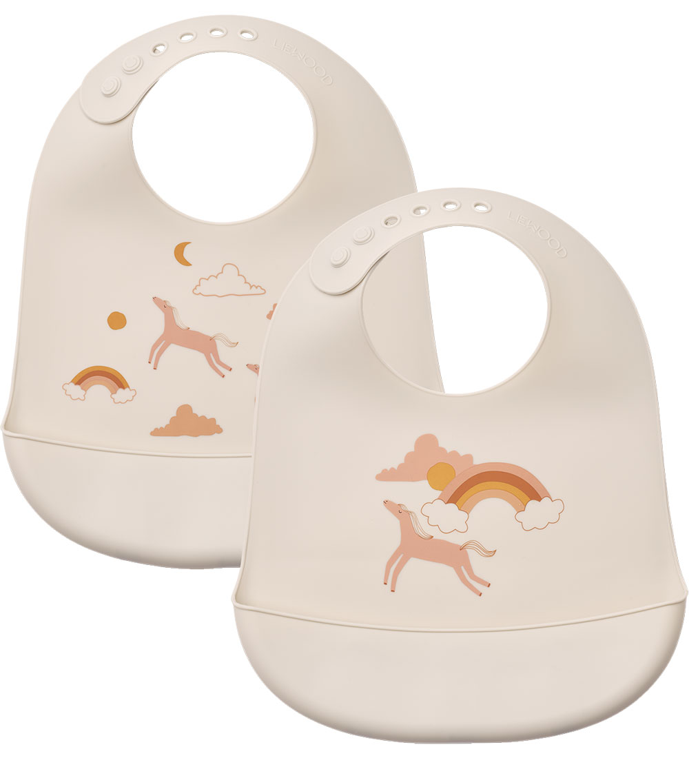 Liewood Lätzchen - Silikon - 2er-Pack - Tilda - Dream/Ecru - Liewood - One Size - Lätzchen Liewood Lätzchen - Silikon - 2er-Pack - Tilda - Dream/Ecru - Liewood - One Size - Lätzchen von Liewood