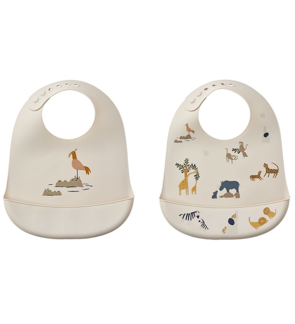 Liewood Lätzchen - Tilda - 2er-Pack - Alle zusammen Sandy - Liewood - One Size - Lätzchen von Liewood