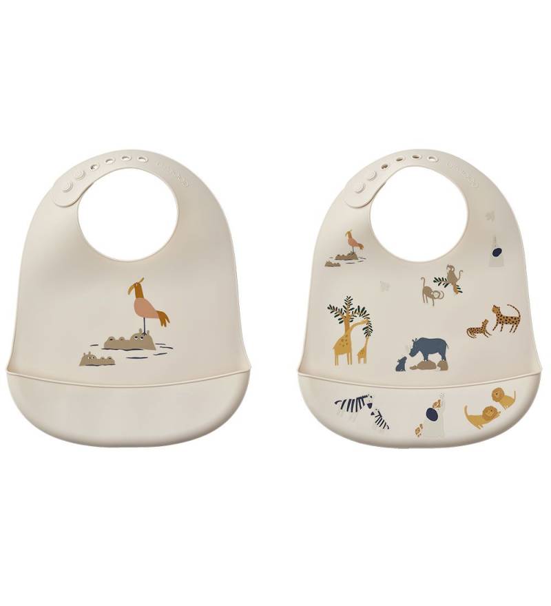 Liewood Lätzchen - Tilda - 2er-Pack - Alle zusammen Sandy - Liewood - One Size - Lätzchen Liewood Lätzchen - Tilda - 2er-Pack - Alle zusammen Sandy - Liewood - One Size - Lätzchen von Liewood