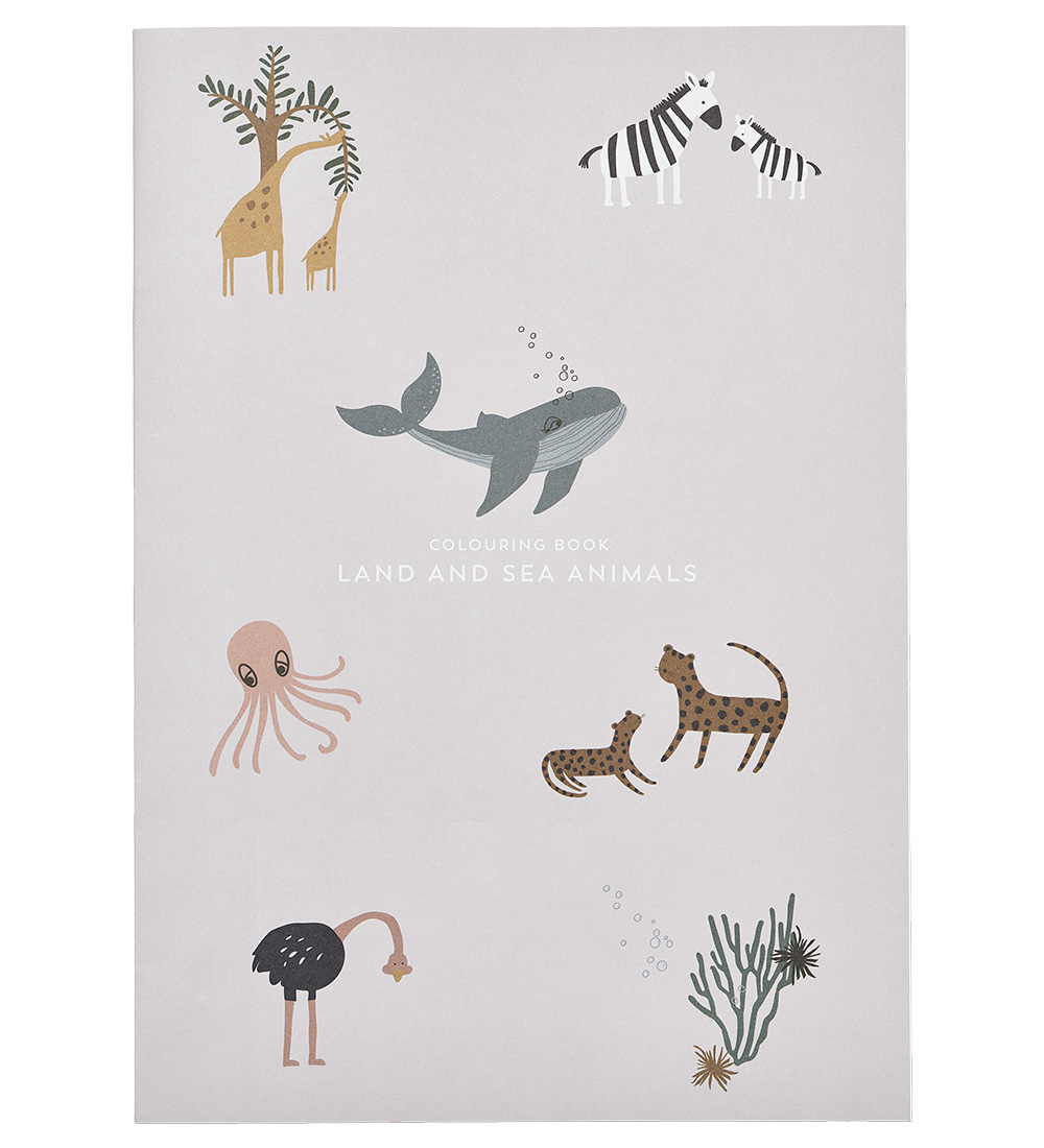 Liewood Malbuch - Odell - Sea Kreatur/Alle zusammen Mix - Liewood - One Size - Malbücher Liewood Malbuch - Odell - Sea Kreatur/Alle zusammen Mix - Liewood - One Size - Malbücher von Liewood