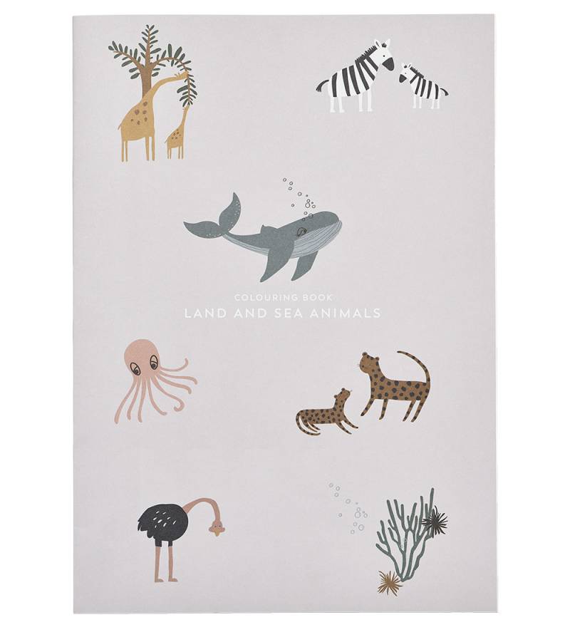 Liewood Malbuch - Odell - Sea Kreatur/Alle zusammen Mix - Liewood - One Size - Malbücher Liewood Malbuch - Odell - Sea Kreatur/Alle zusammen Mix - Liewood - One Size - Malbücher von Liewood