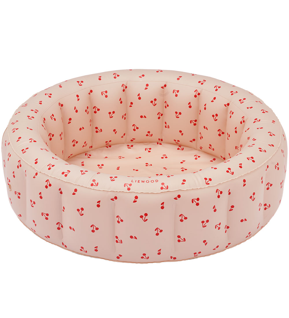 Liewood Planschbecken - 85x24 cm - Kornelia - Kirschen/Apple Blü - Liewood - One Size - Planschbecken von Liewood