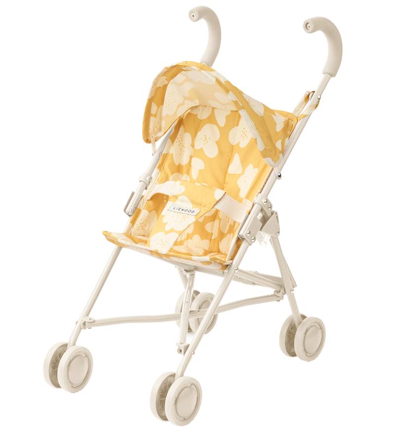 Liewood Puppen Buggy - Elsie - Flower/Lemon Yellow - Liewood - One Size - Puppenwagen Liewood Puppen Buggy - Elsie - Flower/Lemon Yellow - Liewood - One Size - Puppenwagen von Liewood