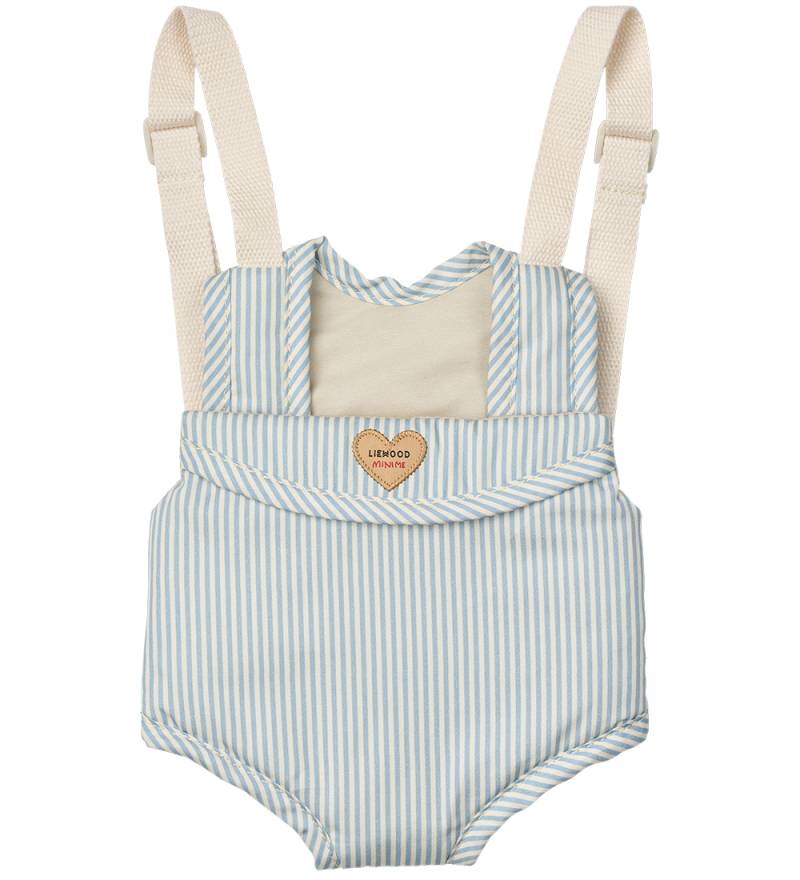 Liewood Puppentrage - Eleanor - Stripe Strand Blue/Creme Sie La - Liewood - One Size - Puppenzubehör Liewood Puppentrage - Eleanor - Stripe Strand Blue/Creme Sie La - Liewood - One Size - Puppenzubehör von Liewood