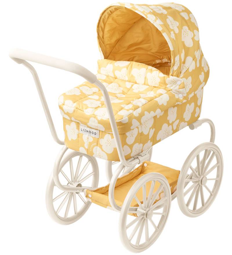 Liewood Puppenwagen - Adaline - Flower/Lemon Yellow - Liewood - One Size - Puppenwagen Liewood Puppenwagen - Adaline - Flower/Lemon Yellow - Liewood - One Size - Puppenwagen von Liewood