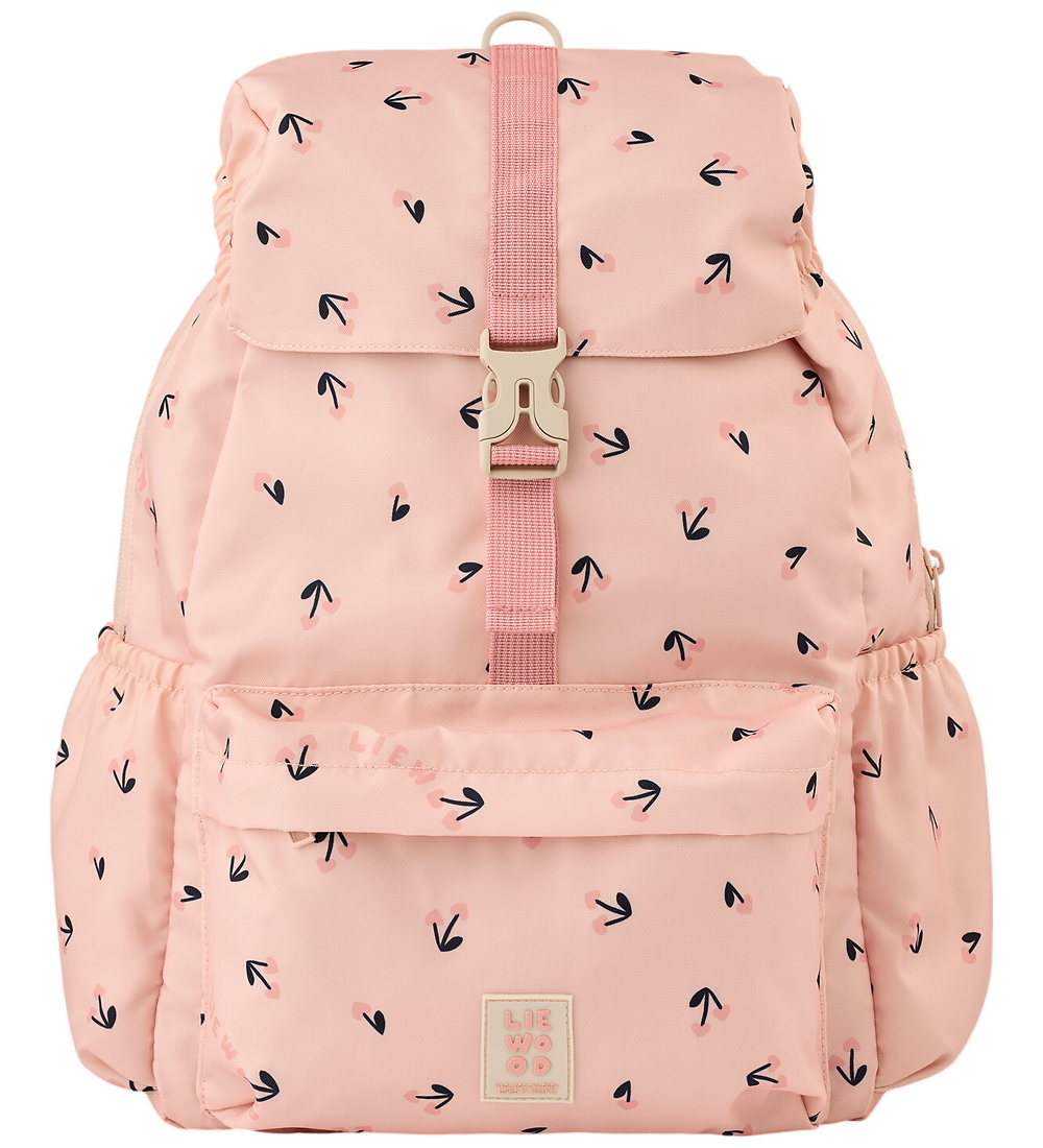 Liewood Schulranzen - Johnny - 14 L - Cherry Heart/Rosey - Liewood - One Size - Schulranzen Liewood Schulranzen - Johnny - 14 L - Cherry Heart/Rosey - Liewood - One Size - Schulranzen von Liewood