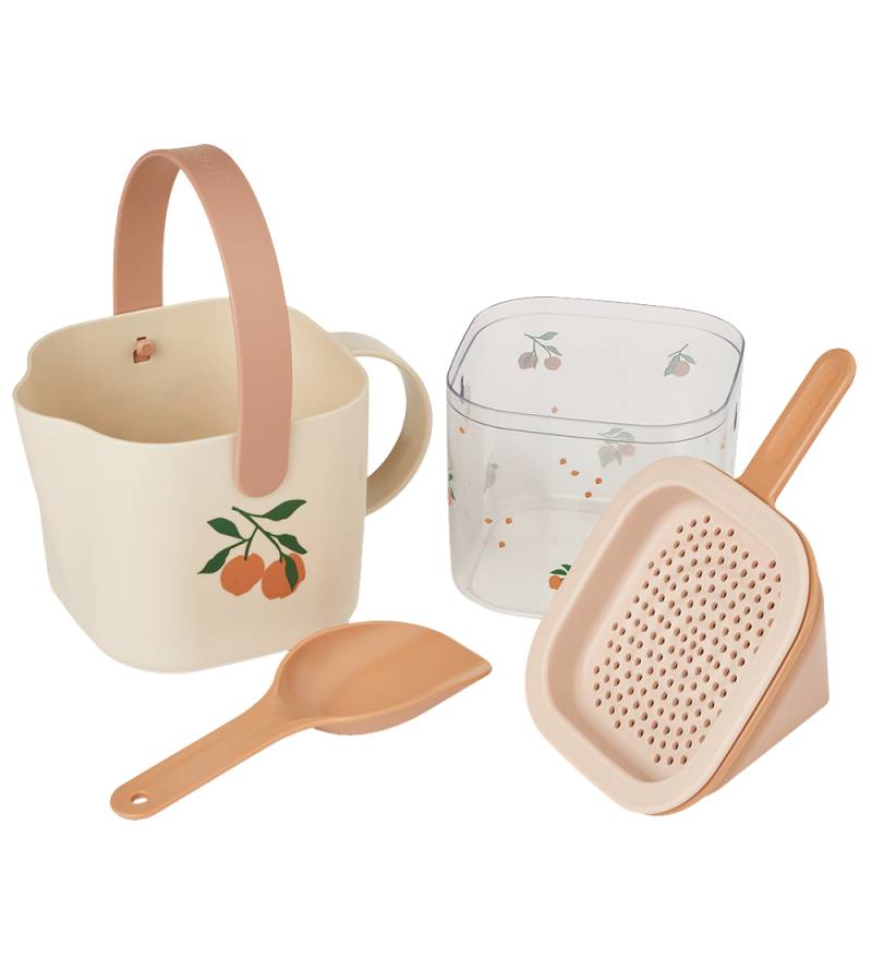 Liewood Strandset - 5 Teile - Roald - Peach/Sea Shell - Liewood - One Size - Sandspielzeug Liewood Strandset - 5 Teile - Roald - Peach/Sea Shell - Liewood - One Size - Sandspielzeug von Liewood