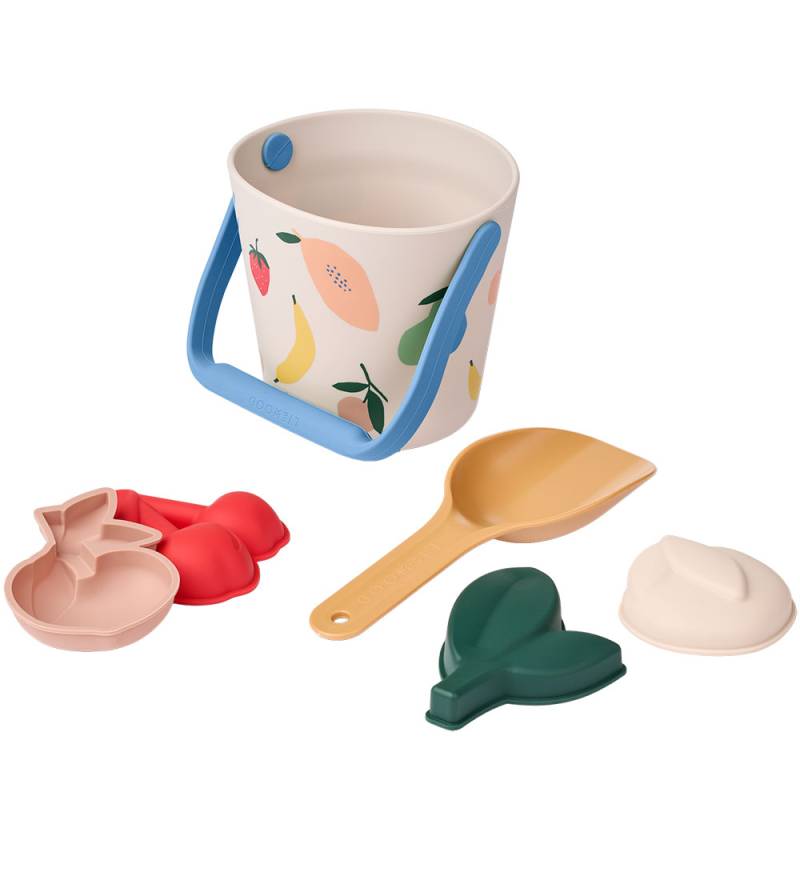 Liewood Strandset - Silikon - 6 Teile - Gilma - Frucht/Sandy - Liewood - One Size - Sandspielzeug Liewood Strandset - Silikon - 6 Teile - Gilma - Frucht/Sandy - Liewood - One Size - Sandspielzeug von Liewood