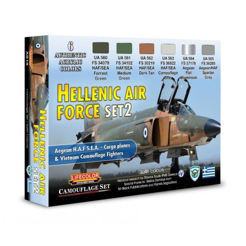 Hellenic AIR Force - Set 2 Hellenic AIR Force - Set 2 von Lifecolor