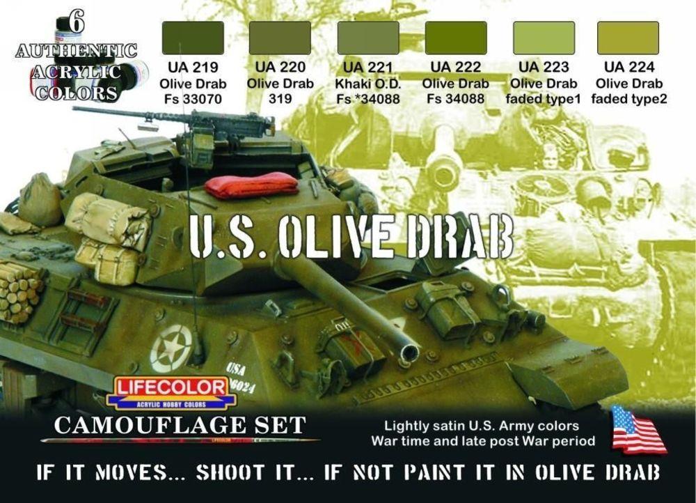 Olive Drab colors Olive Drab colors von Lifecolor