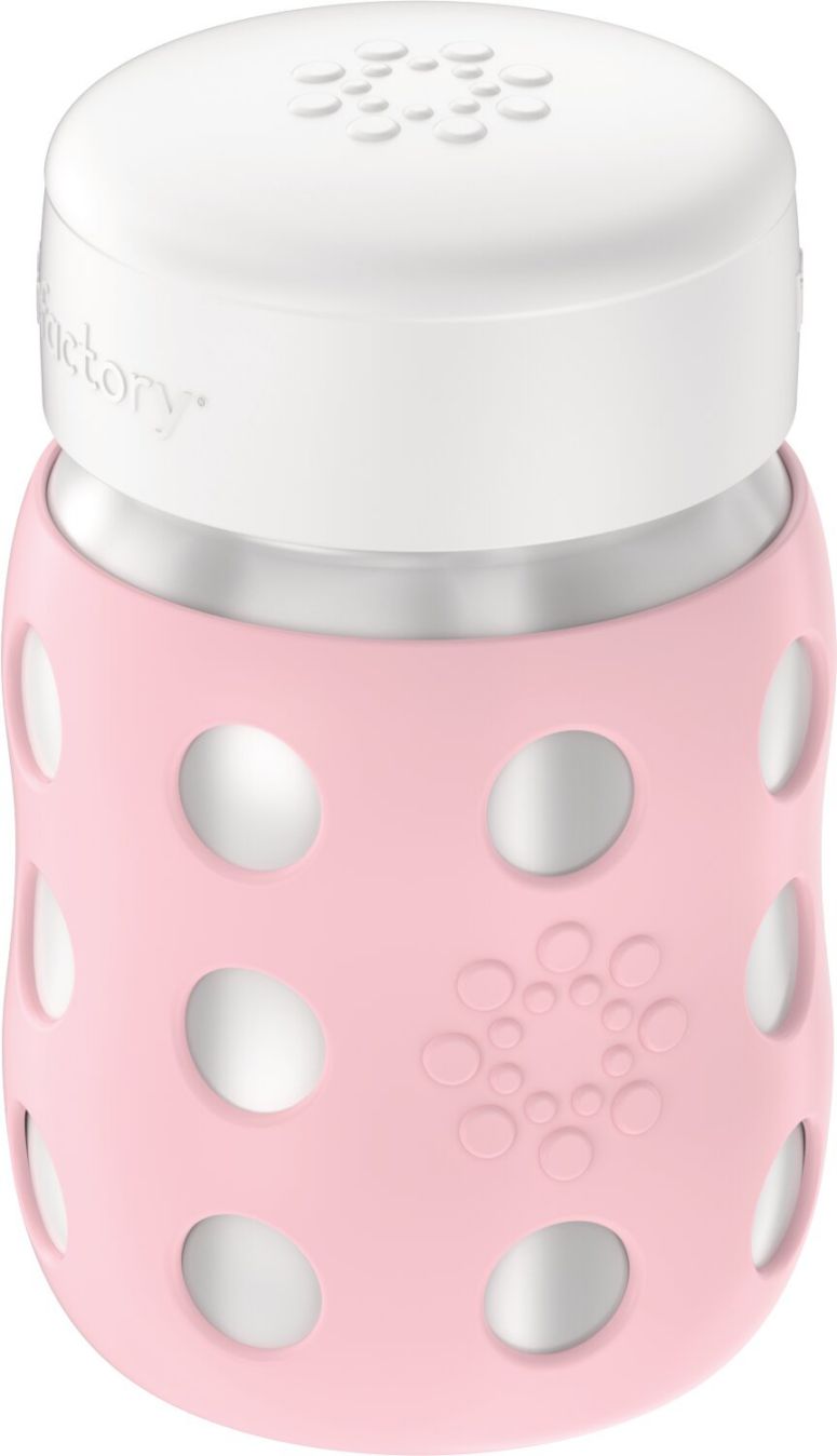 Lifefactory Baby-Weithalsflasche aus Edelstahl - 325 ml - Desert Rose Flat Cap Lifefactory Baby-Weithalsflasche aus Edelstahl - 325 ml - Desert Rose Flat Cap von Lifefactory