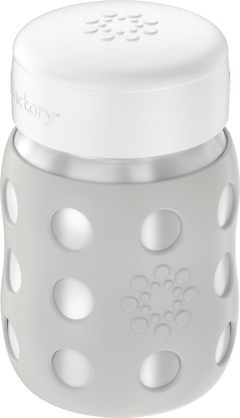 Lifefactory Baby-Weithalsflasche aus Edelstahl - 325 ml - Flat Cap Cool Grey Lifefactory Baby-Weithalsflasche aus Edelstahl - 325 ml - Flat Cap Cool Grey von Lifefactory