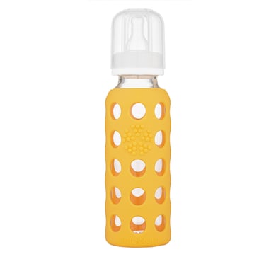lifefactory Babyflasche aus Glas in mango 250 ml von Lifefactory