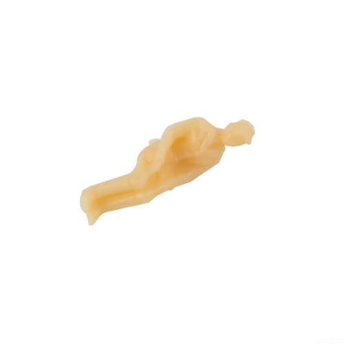 LifenaviStore 100 unlackierte Personenmodelle, jeweils 3 cm, ideal für Eisenbahn- und Architekturmodelle von LifenaviStore