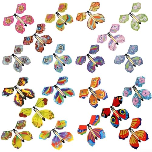 LifenaviStore Fesselnde fliegende Schmetterlinge Spielzeugkarten 20er Set für kreative sensorische Aktivitäten von LifenaviStore