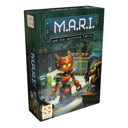 Lifestyle Boardgames | M.A.R.I. und die verrückte Fabrik | Familienspiel | Rätselspiel | 1+ Spieler | Ab 10+ Jahren | 5-30 Minuten | Deutsch von Lifestyle Boardgames