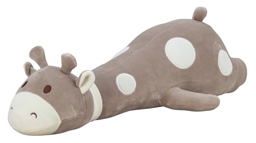 Lifestyle & More Baby-Plüschtier Kuscheltier Giraffe liegend aus super weichem Spandex-Plüsch Höhe 16cm Länge 50cm von Lifestyle & More