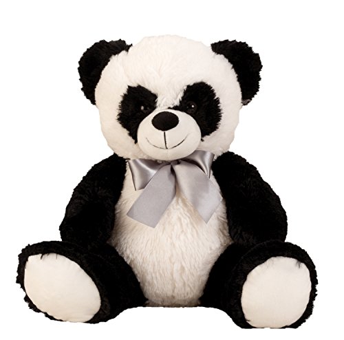 Lifestyle & More Süßer Pandabär Kuschelbär 50 cm groß Plüschbär Kuscheltier Panda samtig weich von Lifestyle & More